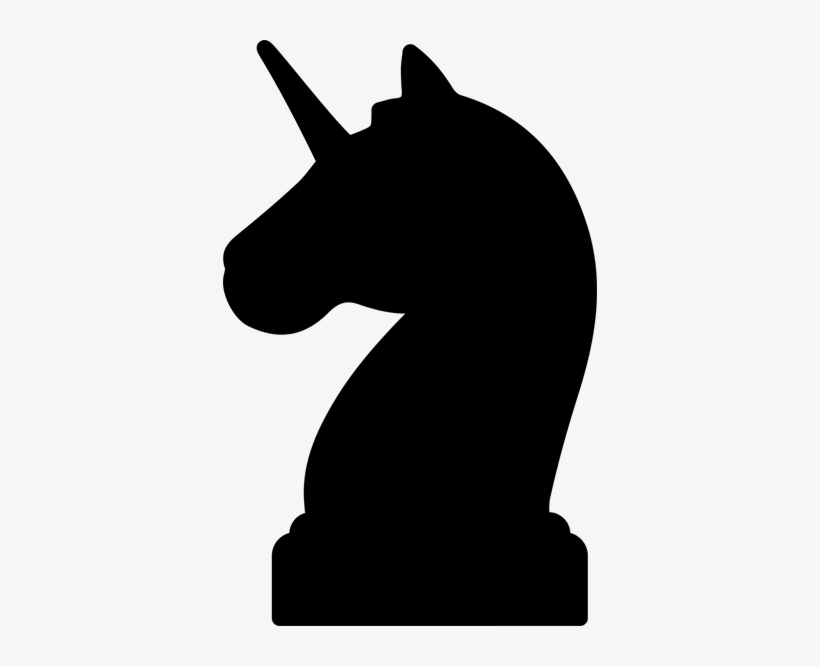 Silhouette Unicorn Wall Sticker - Perfil Unicórnio, transparent png