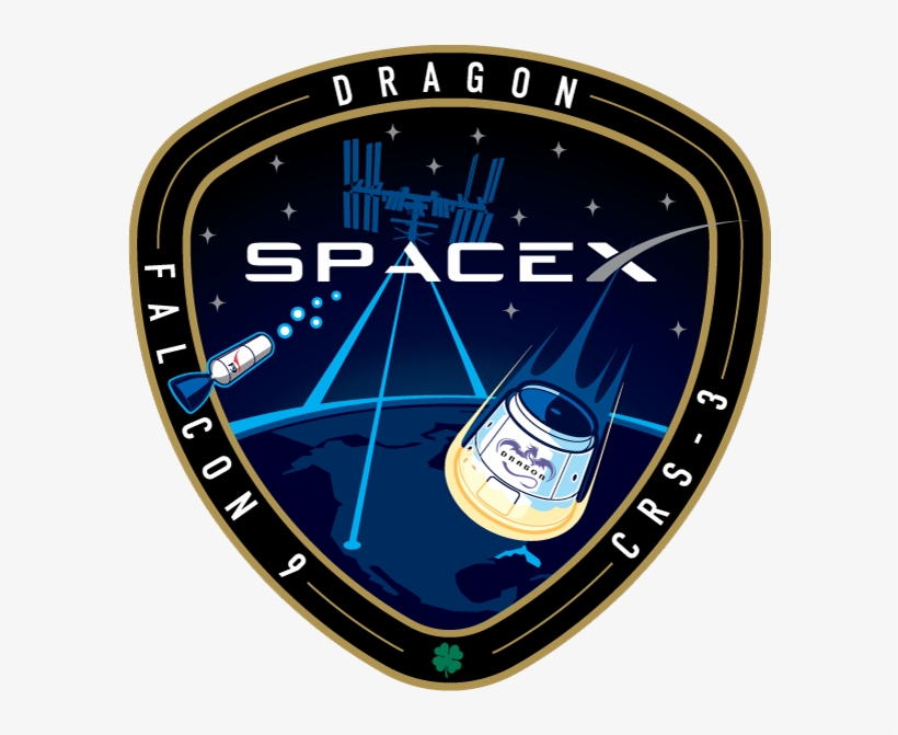 Crs3png - Spacex Crs 3 Patch, transparent png