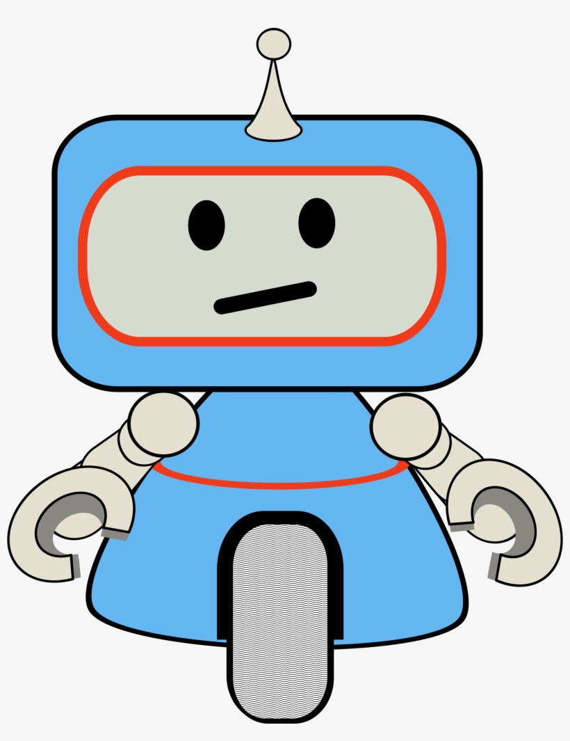 Clipart - Cute Robot Clip Art, transparent png