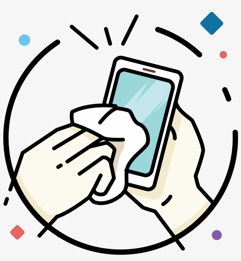 Clean Your Screen And Remove Bits Of Dust, transparent png