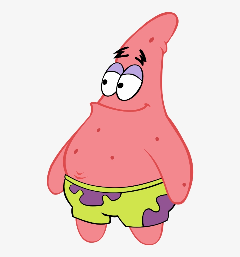 Patrick Star Photo Png Black And White Library Patrick Star Season 1