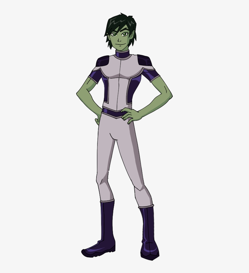 Beast Boy Model - Teen Titans Yj Style, transparent png