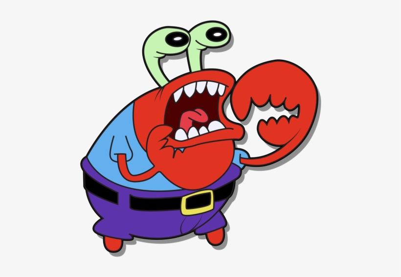 //rebloggy Funny Patrick Star Quotes - Mr Krabs Png, transparent png