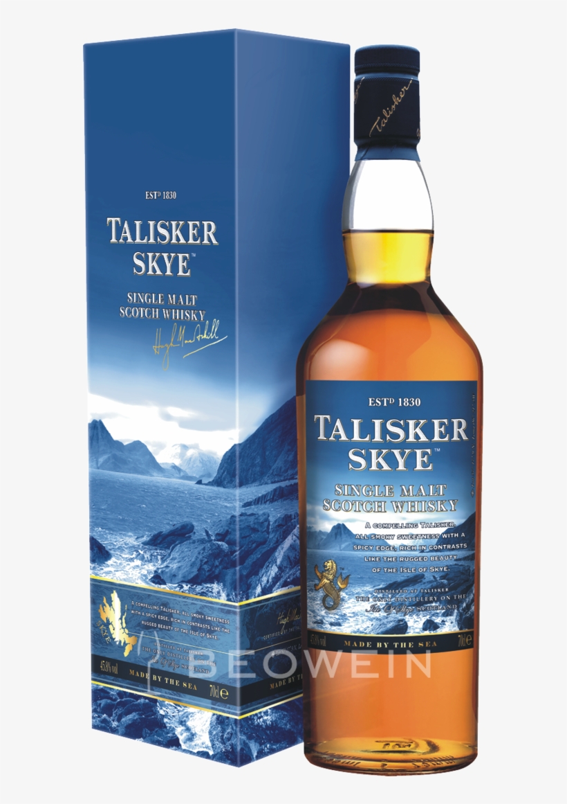 Talisker Skye 0,7 L - Talisker Skye Single Malt Scotch Whisky 70cl, transparent png