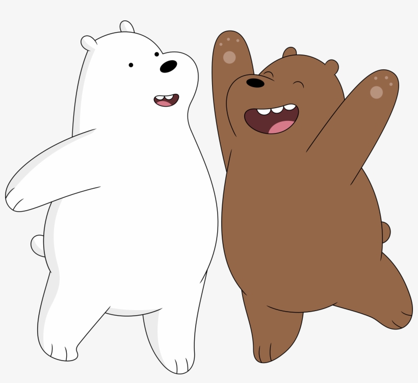 Bear Art Drawing - We Bare Bear Vector, transparent png