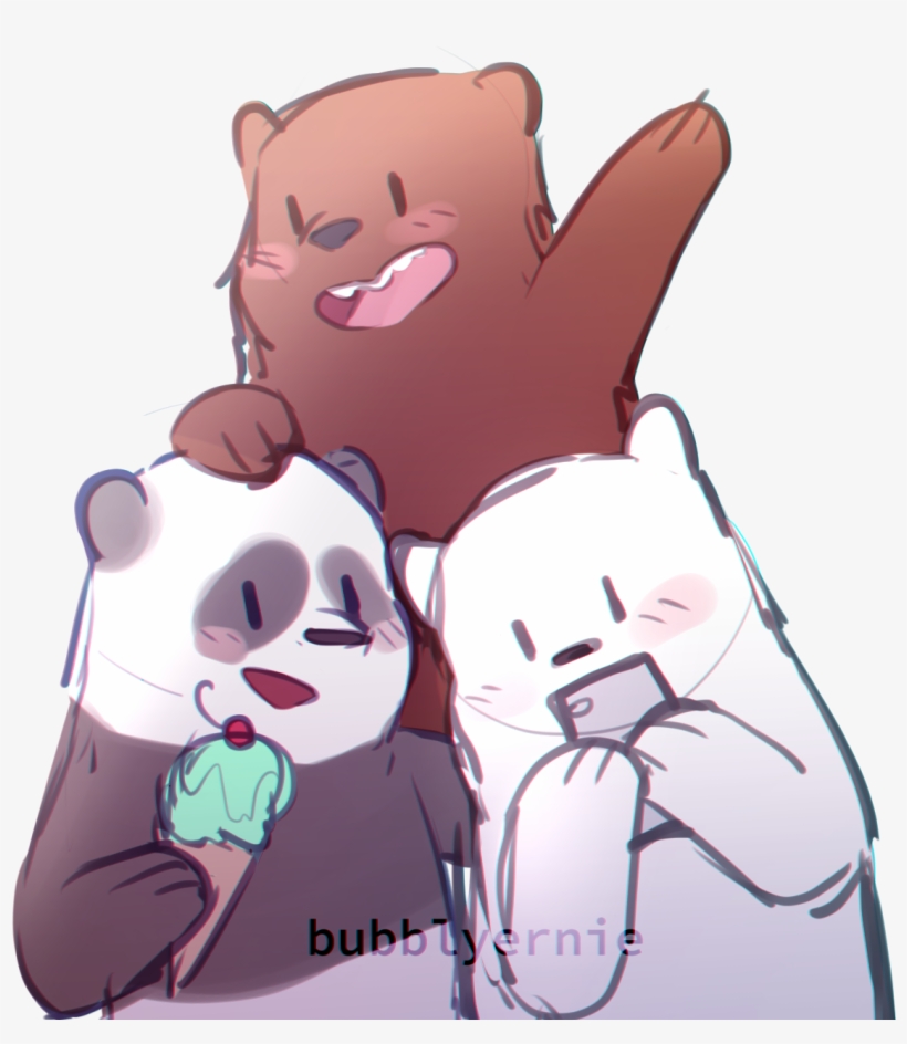 We Bare Bears Art Tag // Commission Info - We Bare Bears, transparent png
