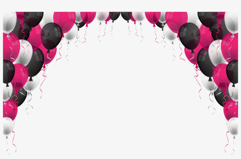 Pink Balloons Png, transparent png