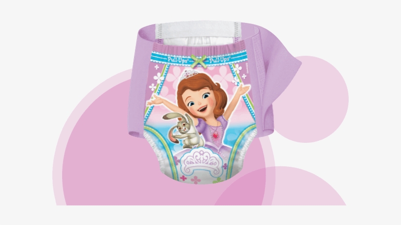 Sofia Pull Ups - Pull-ups Cool And Learn Training Pants Girl Giga Pack, transparent png