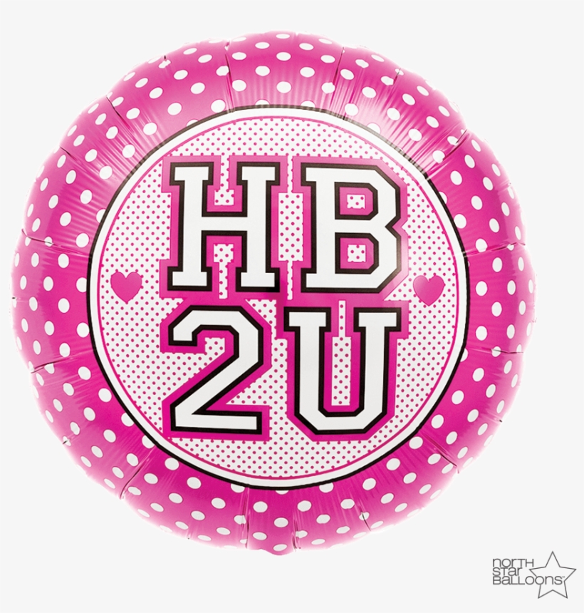 Hb2u Pink Dots 18 In*, transparent png