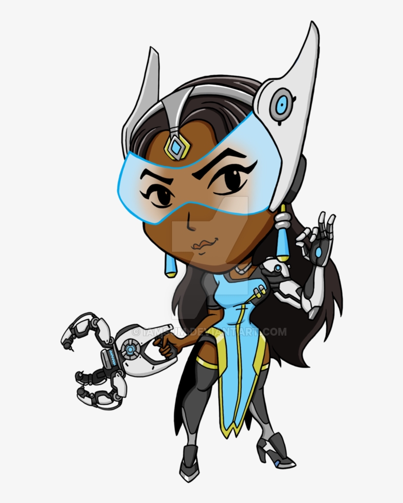 Svg Transparent Download Symmetra By Iamsum On Deviantart - Cartoon, transparent png