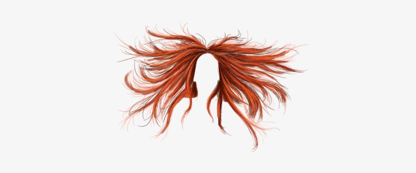 Womans Face With Red Hair Clip Art At Clker - Hair Png Woman, transparent png