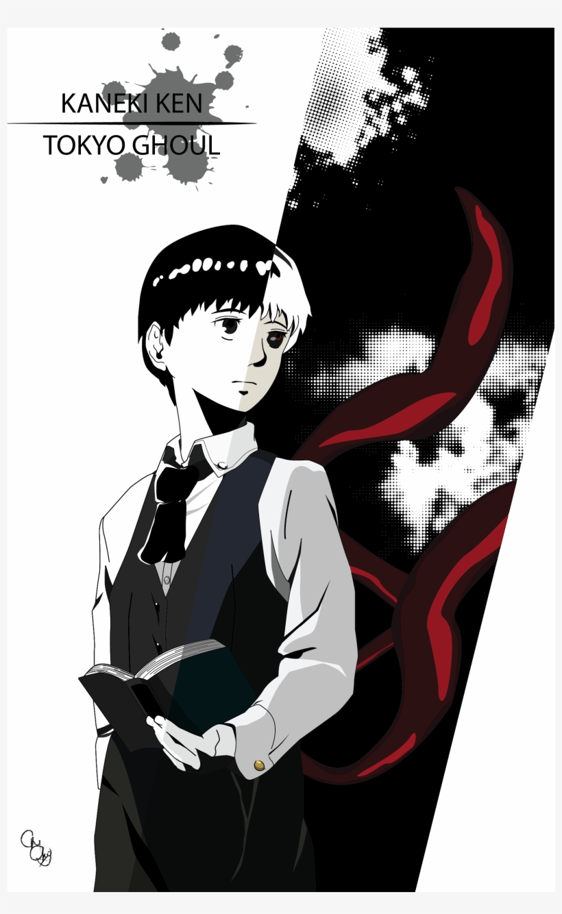 Kaneki 20print - Printing, transparent png