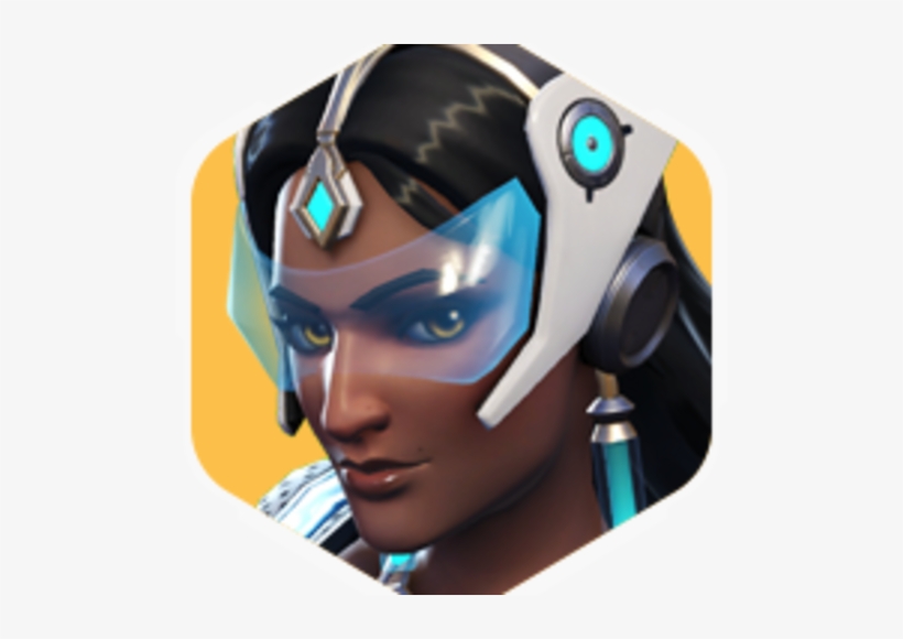 Symmetra - Fps Game Ow Logo Alloy Dog Tag Necklace Pendant Chain, transparent png