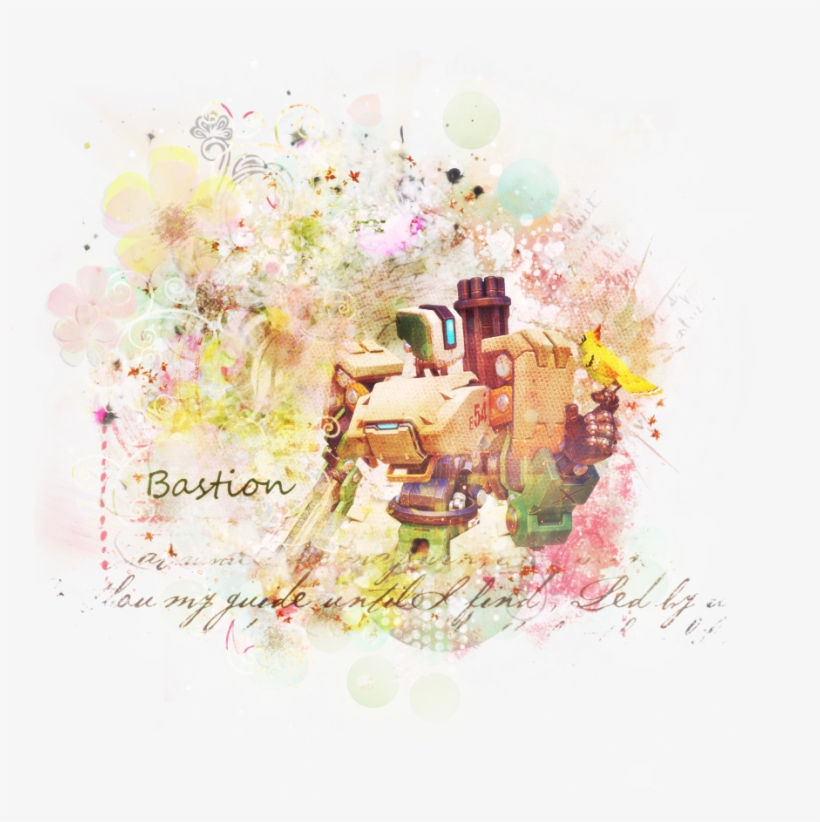 Mouse Pad Gamer Magnum Overwatch Bastion Speed Medio, transparent png