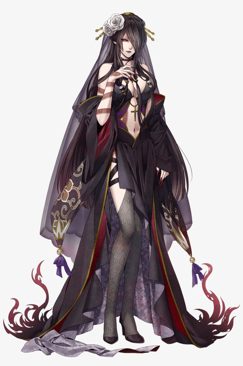 Gothic Bride - Drawing, transparent png