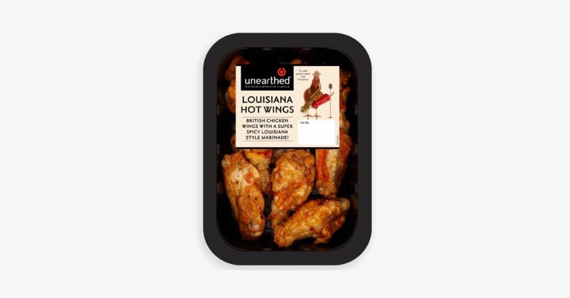 1 Pack Unearthed® Louisiana Hot Wings - Barbecue Chicken, transparent png