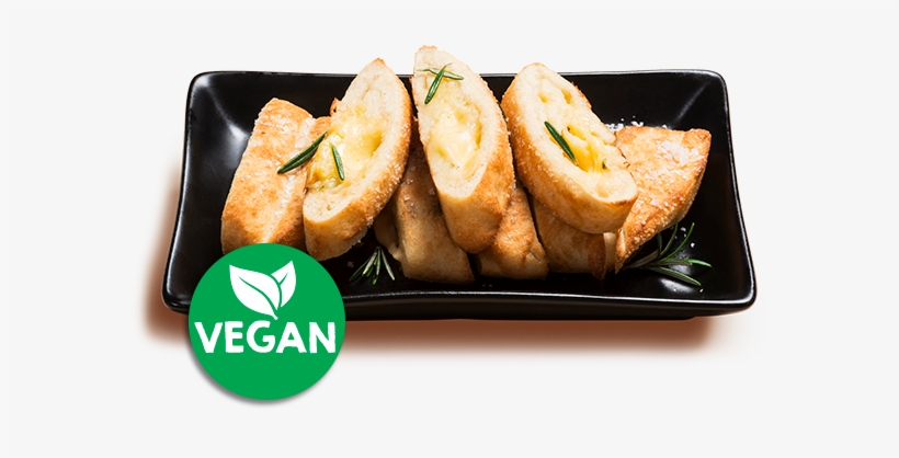 Garlic Fresh Rosemarry Calzone V Image - Dish, transparent png