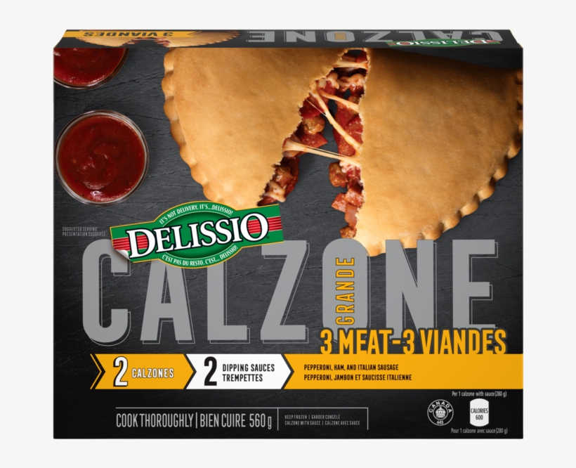 Alt Text Placeholder - Delissio Calzone, transparent png