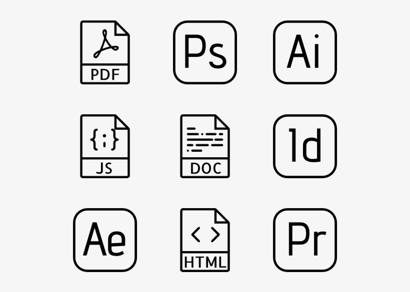 File Type Collection - Real Estate Icons, transparent png