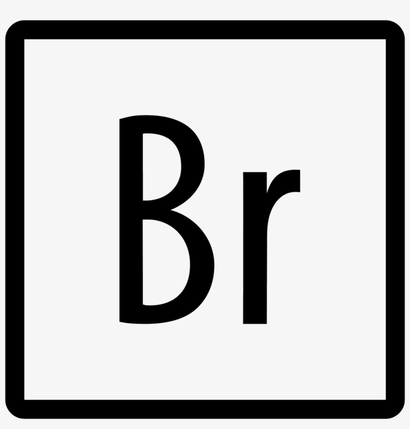 Adobe Bridge Icon - Simbolo Montacarichi, transparent png
