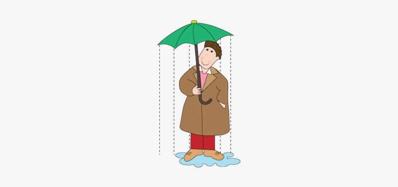 Lluvia Saliendo De Sombrilla - Umbrella, transparent png