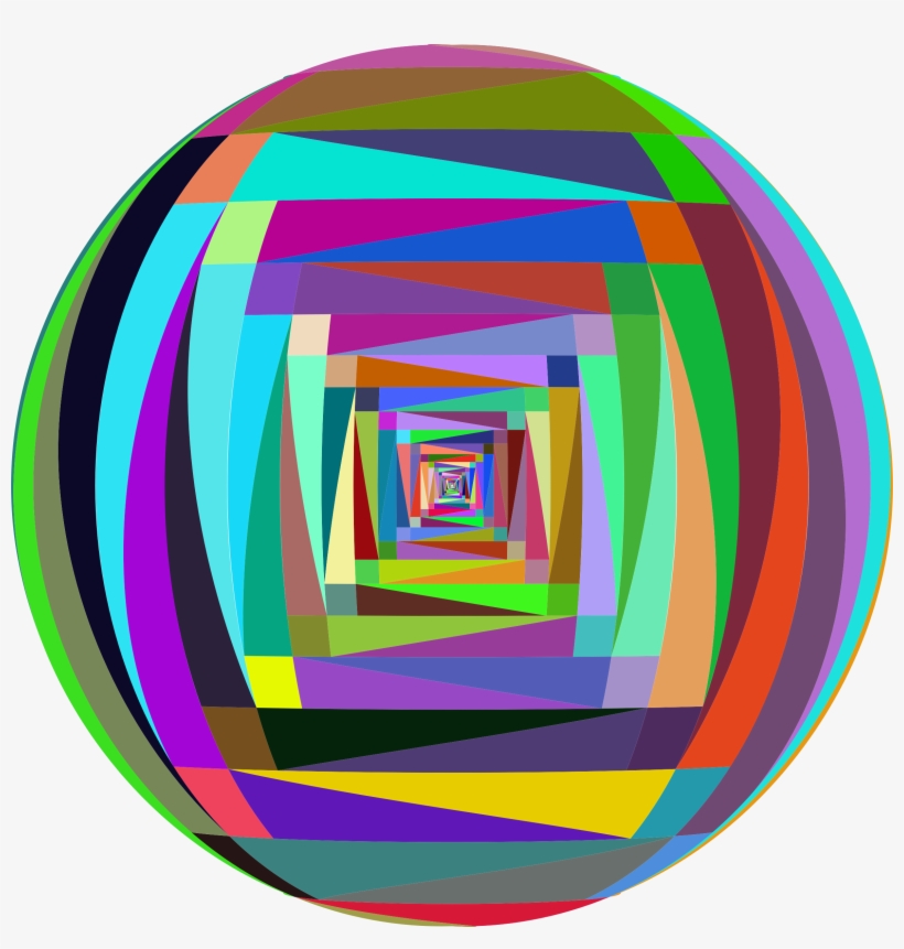 This Free Icons Png Design Of Abstract Polygonal Orb, transparent png