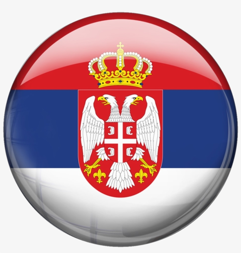 File - Serbia-orb - Serbia Flag Coloring, transparent png