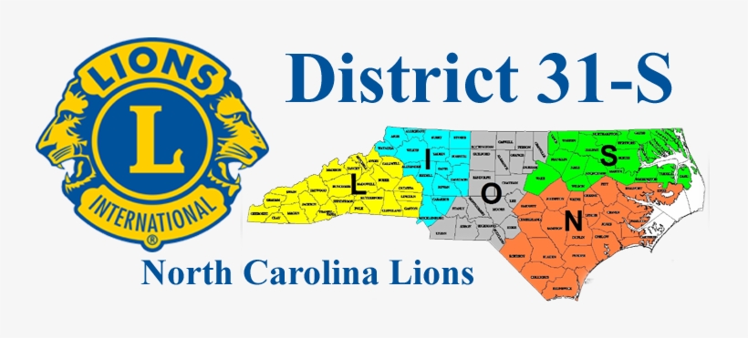 North Carolina Lions District 31s - North Carolina Lions, transparent png