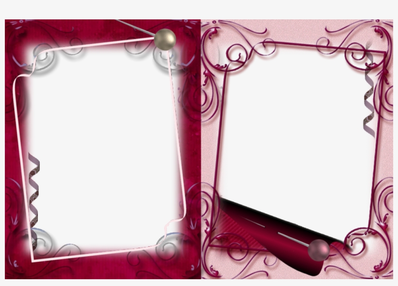 Moldura Para Fotos Flores, transparent png