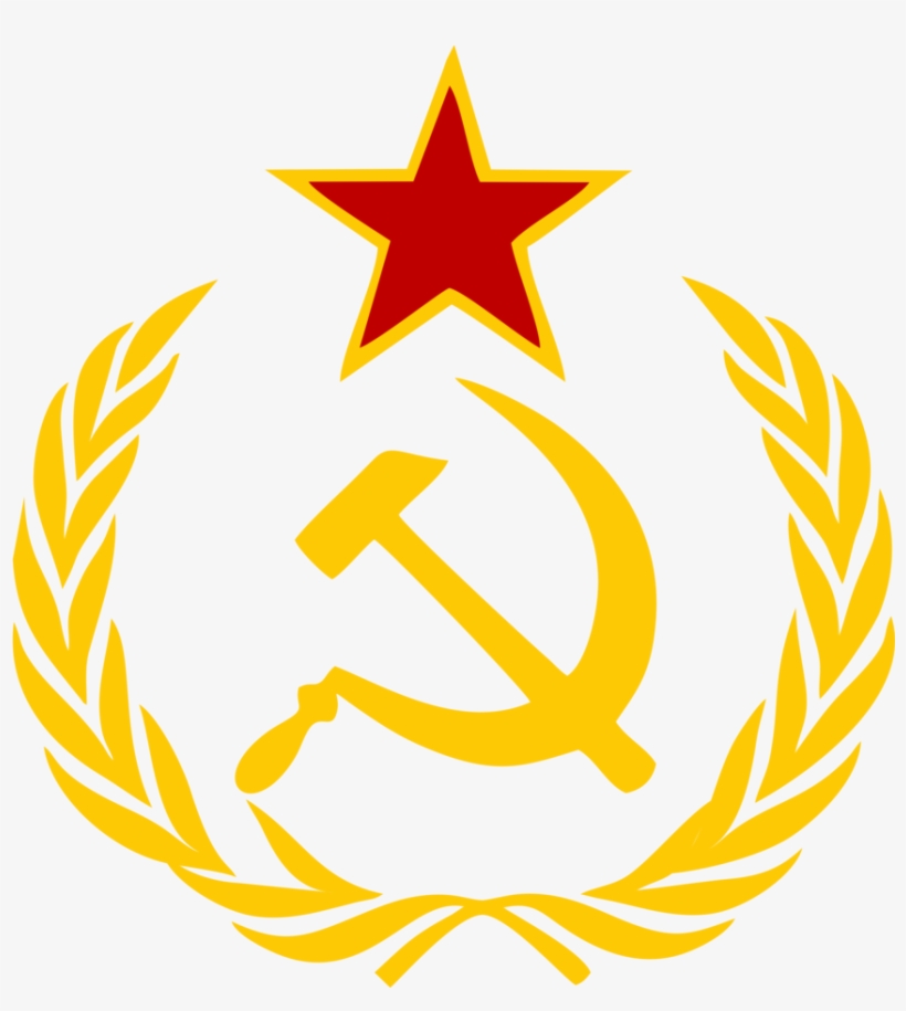Download - Hammer And Sickle Wreath, transparent png