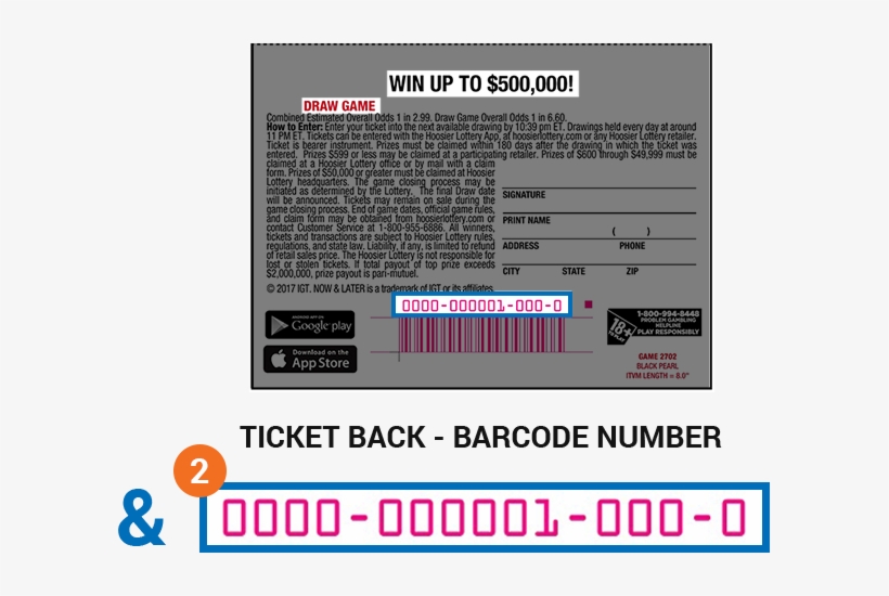 Players Will Need To Produce The Black Pearl Draw Game - Scratch Off Ticket Backside, transparent png