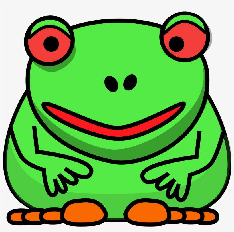 Free Download Sad Cartoon Frog Clipart Toad Frog Clip - Sad Cartoon Frog, transparent png