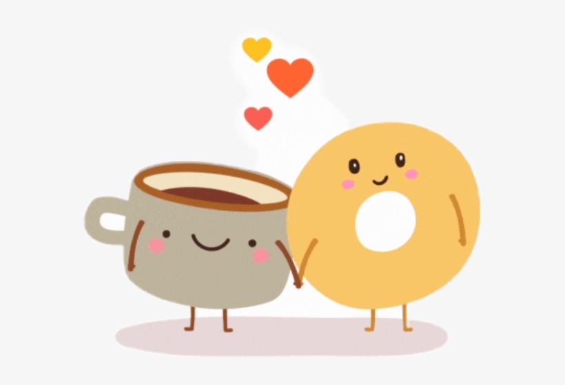 Clipart Bagels And Coffee, transparent png