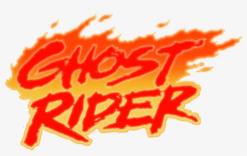 "ghost Rider" Volume 2 Logo Recreated With Photoshop - Ghost Rider, transparent png