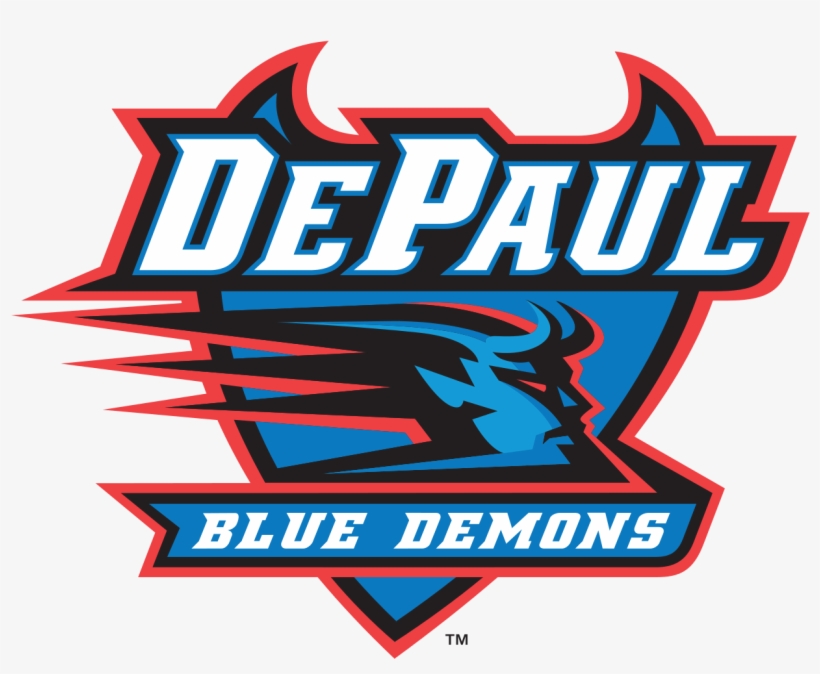 Depaul University Logo - Depaul Blue Demons Logo Transparent, transparent png