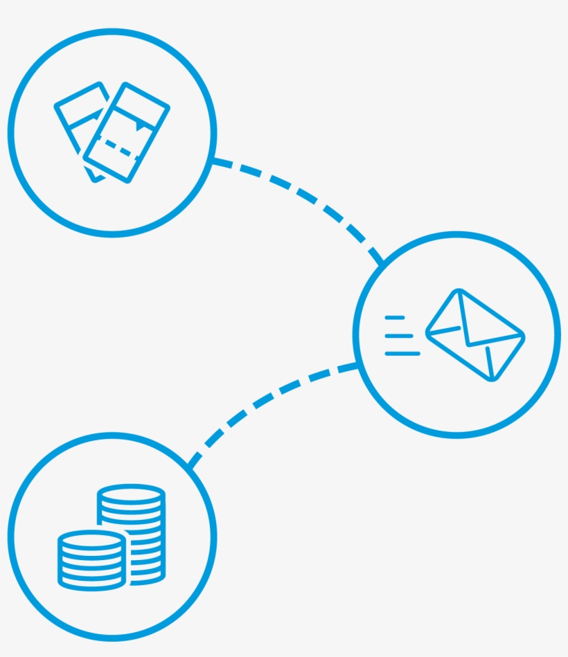 The Original Barcode Is Cancelled, And A New Ticket - Diagram, transparent png