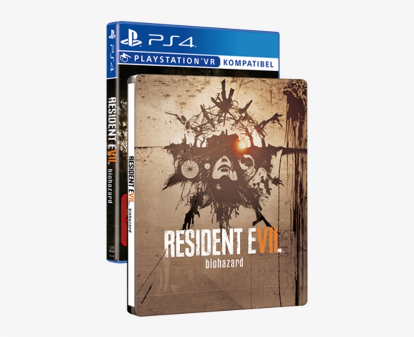 Resident Evil 7 Biohazard Steelbook-hülle - Resident Evil Biohazard Steelbook, transparent png