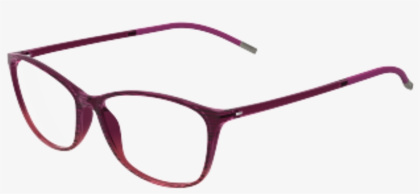 Silhouette Eyeglasses Spx Illusion 1563 6054 Purple - Silhouette Full Rim Glasses, transparent png