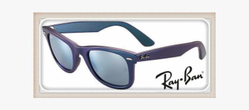 Fake Ray Ban Rb2140 Wayfarer Sunglasses Purple Frame - Ray Ban Rb4175 Blue, transparent png