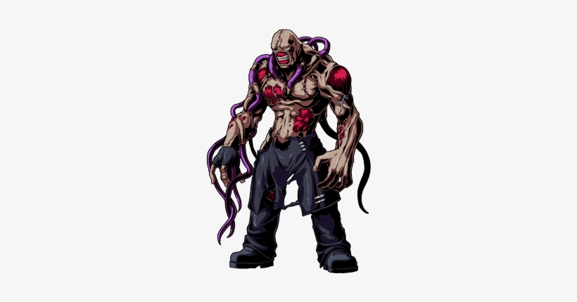 Most Powerful Tyrant In Raccoon City Out Of These Five - Resident Evil Clan Master Nemesis, transparent png