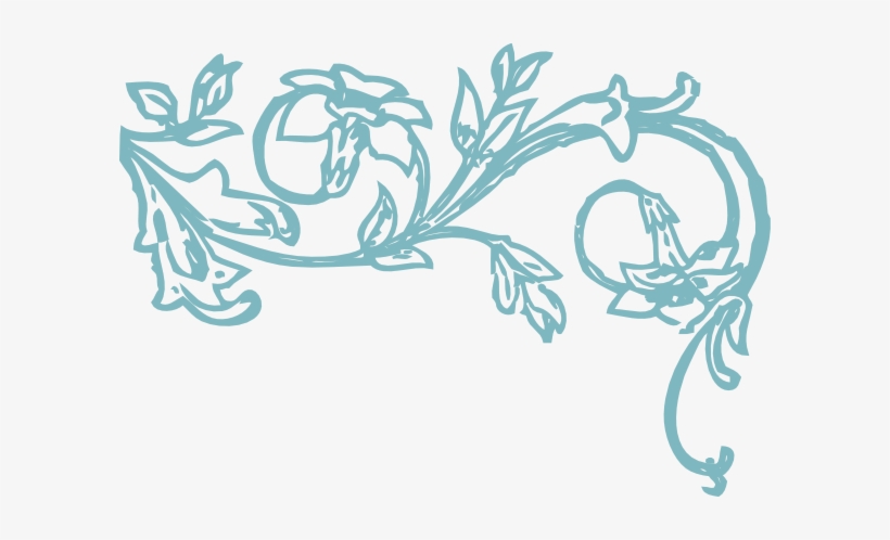How To Set Use Blue Vine Flowers Clipart, transparent png