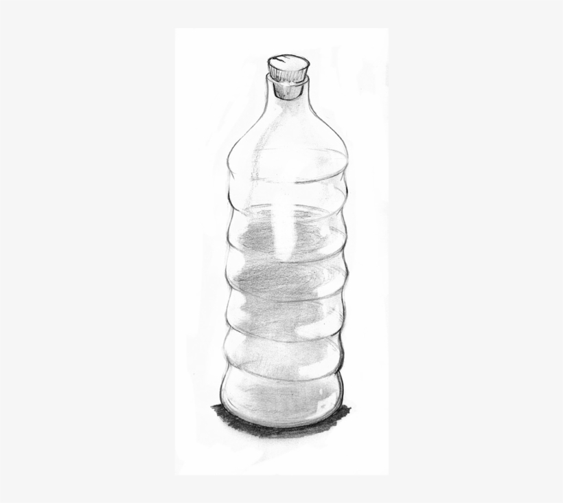 Drawing Bottles Still Life Still Life Bottles Drawing 631x651 PNG