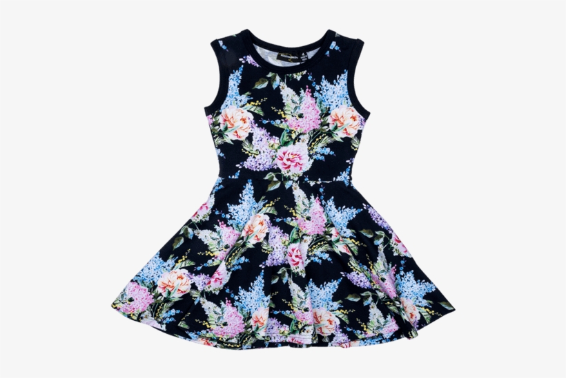 Rock Your Kid Wisteria Waisted Dress - Rock Your Baby Wisteria Singlet Dress, transparent png