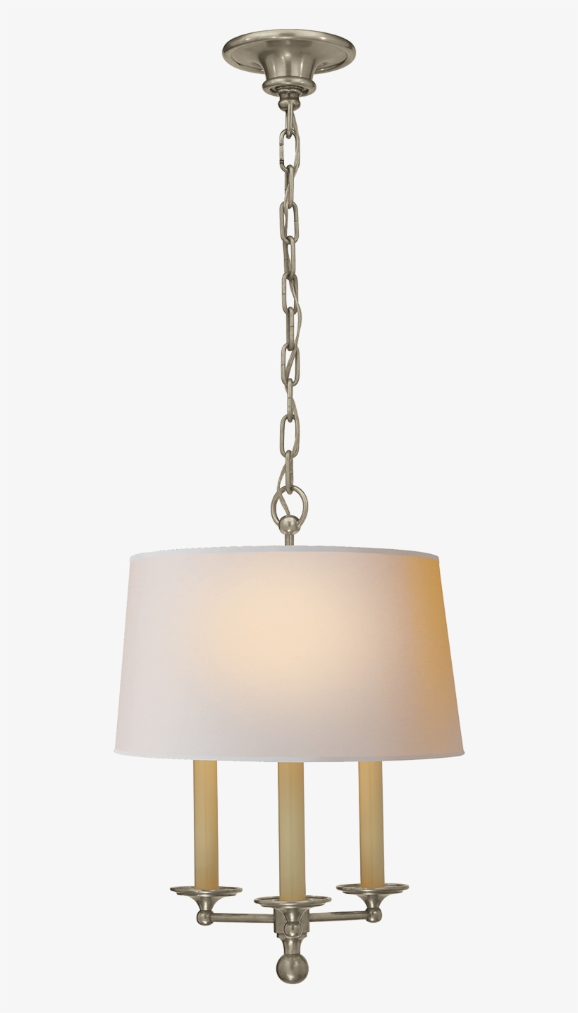 Classic Candle Hanging Light - Visual Comfort Classic Candle Hanging Ceiling Light, transparent png