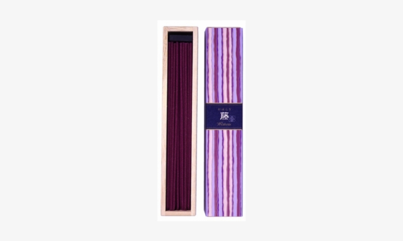 Kayuragi Wisteria Incense - Kayuragi Incense Sticks - Aloeswood, transparent png