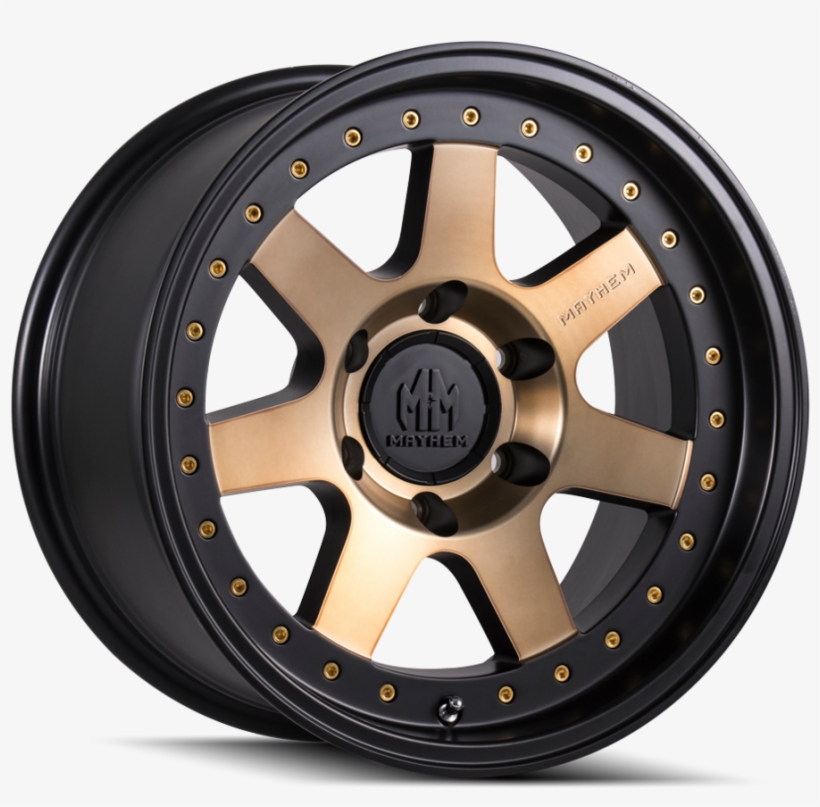 Mayhem8300tz1 Main - Bronze Mayhem Wheel, transparent png