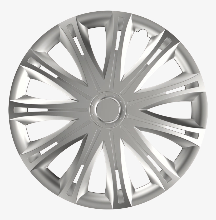 Classic Line - Versaco Spark Silver 16 4pcs Hub Cap, transparent png