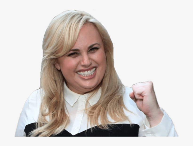 Rebel Wilson Fist Up Png - Rebel Wilson Transparent, transparent png