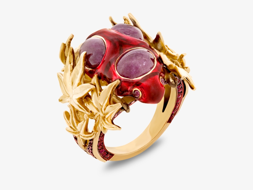 Red Ring - Solange Azagury-partridge, transparent png