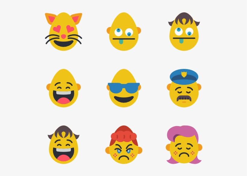 Emoticon, transparent png